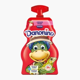 Iaurt de băut cu căpșuni, 2.1% grăsime, 70g