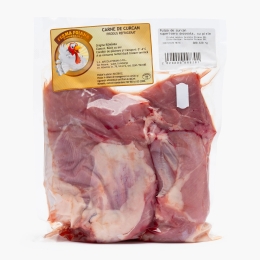 Pulpă de curcan superioară dezosată, cu piele, 800g