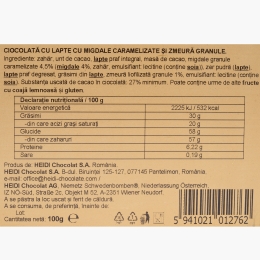 Ciocolată cu lapte cu mesaj "Crăciun fericit!" 100g