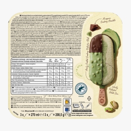 Înghețată mini cu fistic La Pistache, 3x90ml