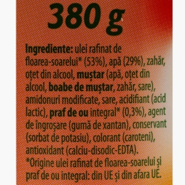 Sos maioneză 380g