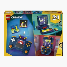 Consolă de jocuri video retro 3 în 1, 31380 Creator, 268 piese, +8 ani