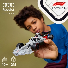 Mașină de curse Audi Revolut F1 Team R26, 77259 Speed Champions, 216 piese, +10 ani