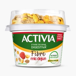 Iaurt Mic dejun cu căpșuni și fulgi de cereale 163g