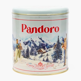 Pandoro Clasic, în cutie metalică 750g