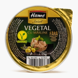 Pastă tartinabilă vegetală cu măsline 75g