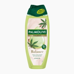 Gel de duș Wellness Balance cu extract din seminte de cânepă și uleiuri esențiale 0.5l