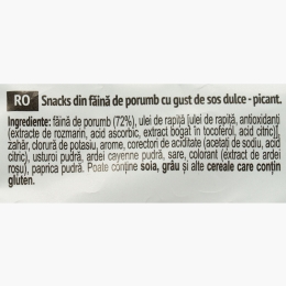 Tortilla chips cu gust de sos dulce-picant 75g