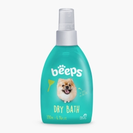 Spray pentru baie uscată pentru câini 200ml