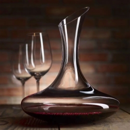 Decantor de vin din sticlă cristalină Vinoteca, 1.5l