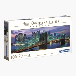 Puzzle panoramă HQ Brooklyn Bridge NY 1000 piese 10+ ani