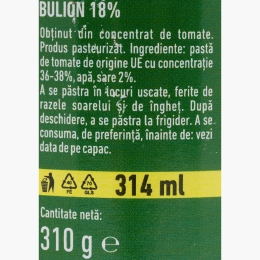 Bulion 18% 310g