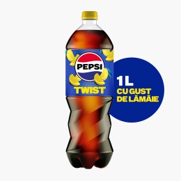Băutură carbogazoasă aromă de cola și suc de lămâie Twist 1l