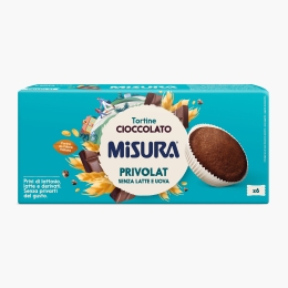 Brioșe cu ciocolată fără lactoză 6 bucăți, 240g