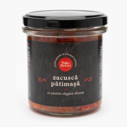Zacuscă pătimașă cu păstrăv elegant-afumat 300g