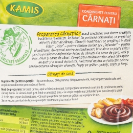 Condimente pentru cârnați 25g