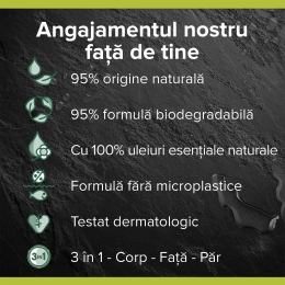 Gel de duș Men Sensitive 2 in 1, 500ml