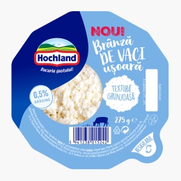 Brânză de vaci ușoară 0.5% grăsime, 275g