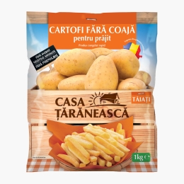 Cartofi fără coajă tăiați 1kg