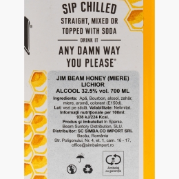 Lichior Honey, 32.5%, USA, 700ml