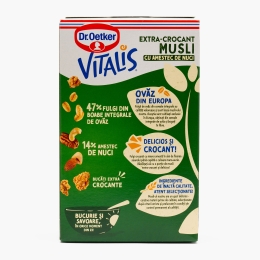 Musli extra crocant cu amestec de nuci 450g