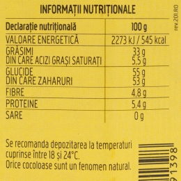 Cremă eco de cacao și alune Nocciolata, fără lapte 250g