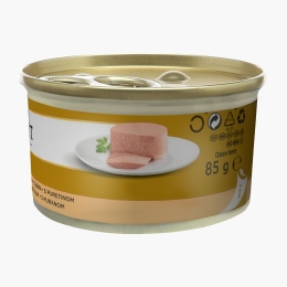 Hrană umedă pentru pisici, 85g, mousse curcan 