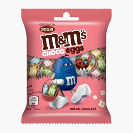 M&M'S - Ouă din ciocolată pungă Paște, Choco Eggs, 70g