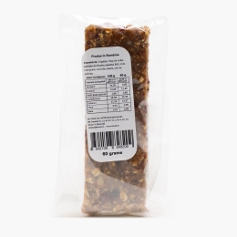 Batonul de ovăz cu migdale, merișoare, semințe și curmale 60g