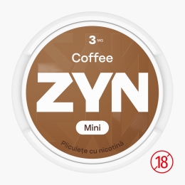 Pliculețe cu nicotină Coffee 3mg, 20 buc