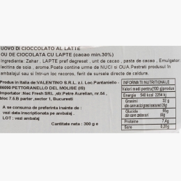 Ou de ciocolată cu lapte 300g