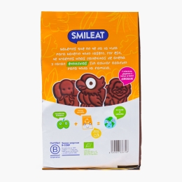 Biscuiți organici în formă de animăluțe, din grâu spelta și cacao, +10 luni, 220g