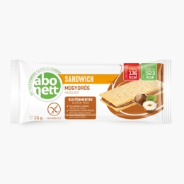 Sendviș cu cremă de alune de pădure, fără gluten, 26g