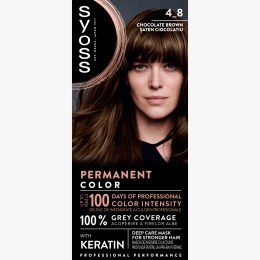 Vopsea de păr permanentă Professional Performance 4-8 șaten ciocolatiu 115ml
