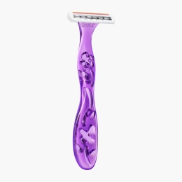 Aparat de ras pentru femei Miss Soleil Colour Collection 3 lame, 4 buc