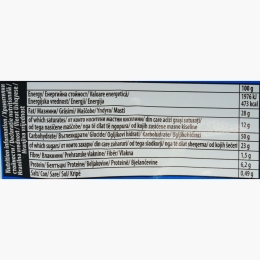 Croissant cu cremă cu aromă de vanilie și bucăți de biscuiți, 70g