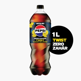 Băutură carbogazoasă aromă de cola și suc de lămâie Twist Zero Zahăr 1l