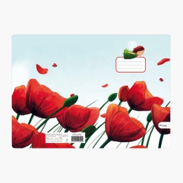Caiet A5 Poppies Tip 2, 24 file, 90g