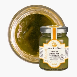 Măslinescu - Piure de chili verde cu combava, 100g