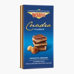 Ciocolată cu lapte cu alune Gianduja, cu umplutură de alune 110g