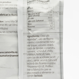Mini-rondele din orez cu piper și ierburi aromatice 45g