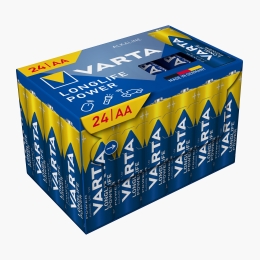 Baterii alcaline Longlife Power AA blister, 24 buc