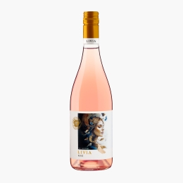 Vin rose demisec Livia Merlot, 12.5%, 0.75l