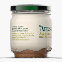 Iaurt cu măr și scorțișoară 160g