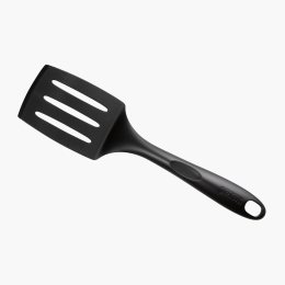 Spatulă de scurs Bienvenue, termorezistentă, înveliș antiaderent, mâner ergonomic, negru