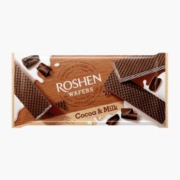 Napolitane cu cacao și umplutură de lapte 216g