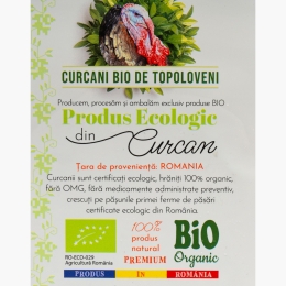 Burgeri de curcan eco 200g
