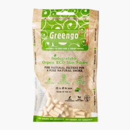 Filtre biodegradabile, 6mm, 200 buc