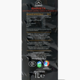 Lapte Barista 3.7% grăsime, 1l