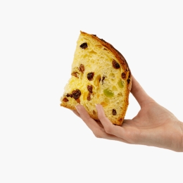 Panettone tradițional cu stafide, portocale și lămâie 500g